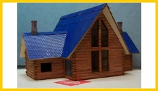 RS Laser Kits 3015-B N Log Lodge Building Kit