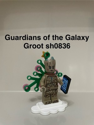 Original LEGO  Marvel Guardians Minifigur Groot sh0836 - aus 76231 EOL