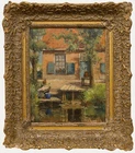 Gerbrand Frederik Van Schagen (1880-1968) - Early 20th Century Oil, The Cottage