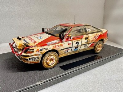 Toyota Celica ST165 #3 RACED Version 1/18 TOP044B Rally Winner 1990 TOP MARQUIES