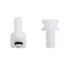 10-Pack Plastic Tubing Connectors for Blood Pressure Cuff - Universal Fit Pair