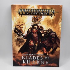 Warhammer Age Of Sigmar Chaos Battletome Blades of Khorne Codex Hardback