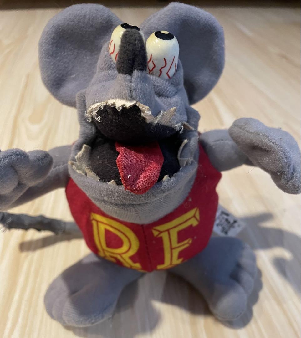 Vintage Rat Fink Plush Toy 1998 | eBay