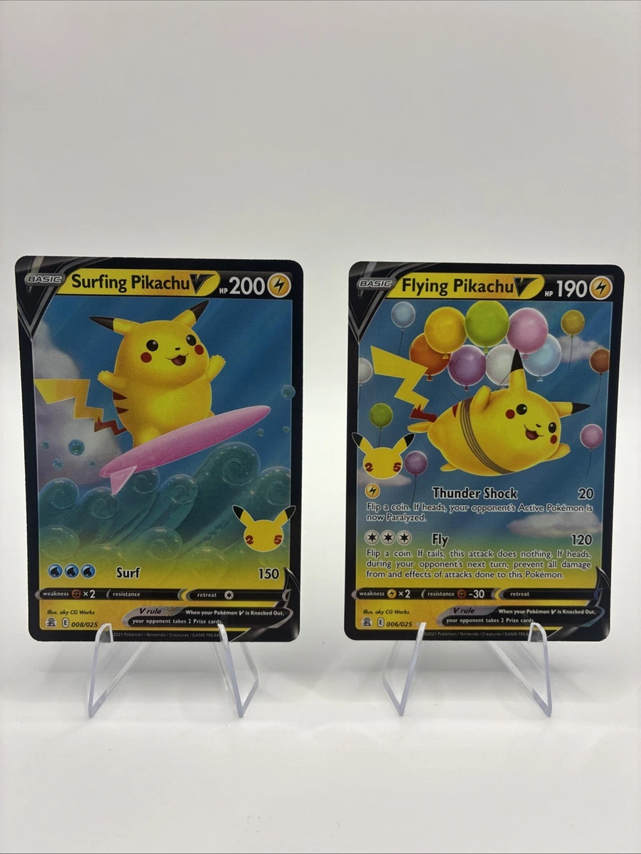 Surfing Pikachu V Pokémon TCG Cards for sale | eBay