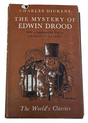 Charles Dickens The Mystery of Edwin Drood World's Classics Williams Book 1949 