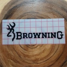 Buck Silhouette Vinyl Decal X2 Hunting Sticker Truck Gun Safe Window Laptop