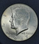 1967 Kennedy 40% Silver Half Dollar