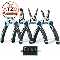 Sprengringzangen Set 4 StüCk 7 Zoll Sicherungsringzangen 5 64