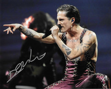 * DAMIANO DAVID * signed 8x10 photo * MANESKIN * FUNNY LITTLE FEARS * COA *