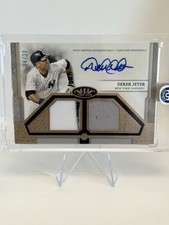Derek Jeter 2024 Topps Tier One Autographed Dual Relic #T1AR-DJ /20 Yankees