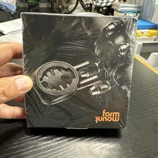 F3 F3 Cycling Bike Stem Computer Mount Holder Stand Anti-Shake Sturdy Matte BK