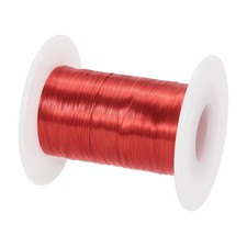 0.09mm Magnet Wire 5794ft 1766m Enameled Copper Wire 100g 155C, Red
