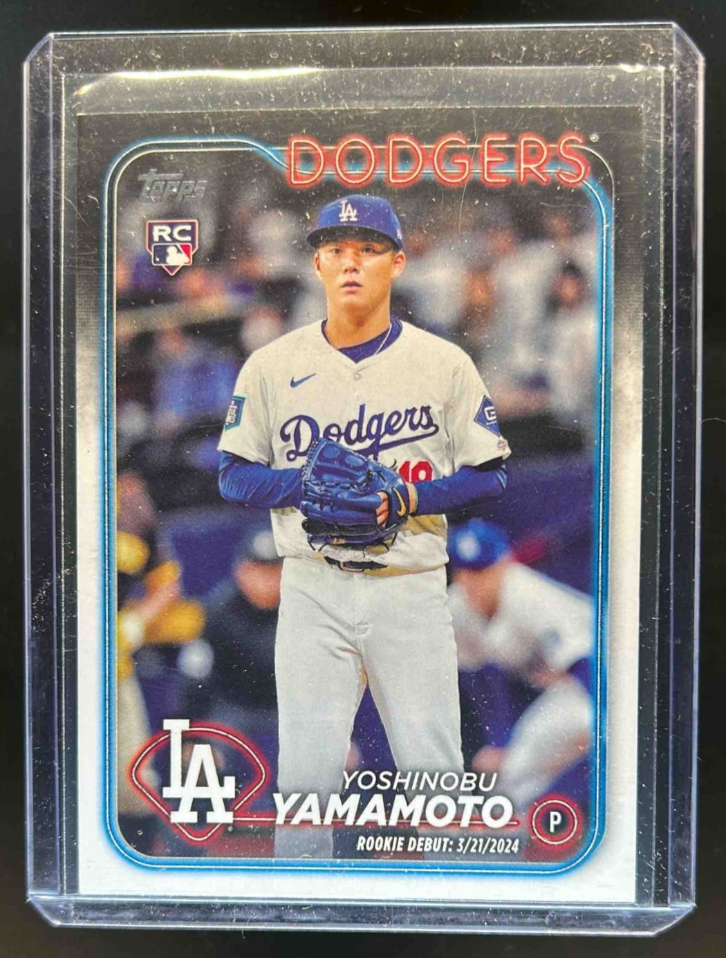 2024 Topps Update Yoshinobu Yamamoto RC Rookie #US149 Dodgers