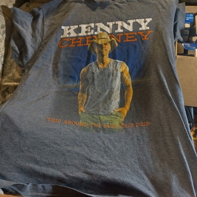  KENNY CHESNEY T shirt sz Large trip around the sun 2018 tour*~country music~