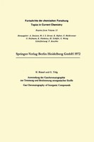 Anwendung Der Gaschromatographie Zur Trennung Und Bestimmung Anorganischer...