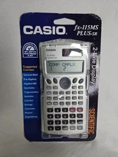 Casio fx-115MS Plus Scientific Calculator Natural Textbook Display New Sealed