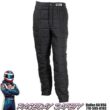 Zamp ZR Drag Race Pants Black SFI 3.2A/20 Size Large