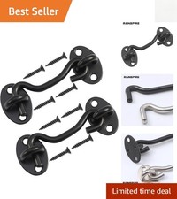 Versatile 4-Inch Privacy Latch with Smooth Finish for Barn Doors  Cabinets
