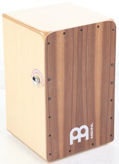 Meinl Percussion Snarecraft Series Cajon Walnut Frontplate