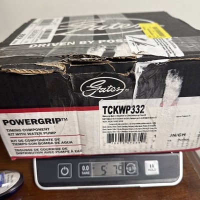 Engine Timing Belt Kit with Water Pump Gates TCKWP332