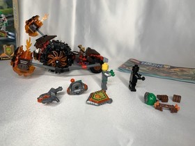 LEGO Nexo Knights: Moltor's Lava Smasher (70313) 100% Instructions & Box