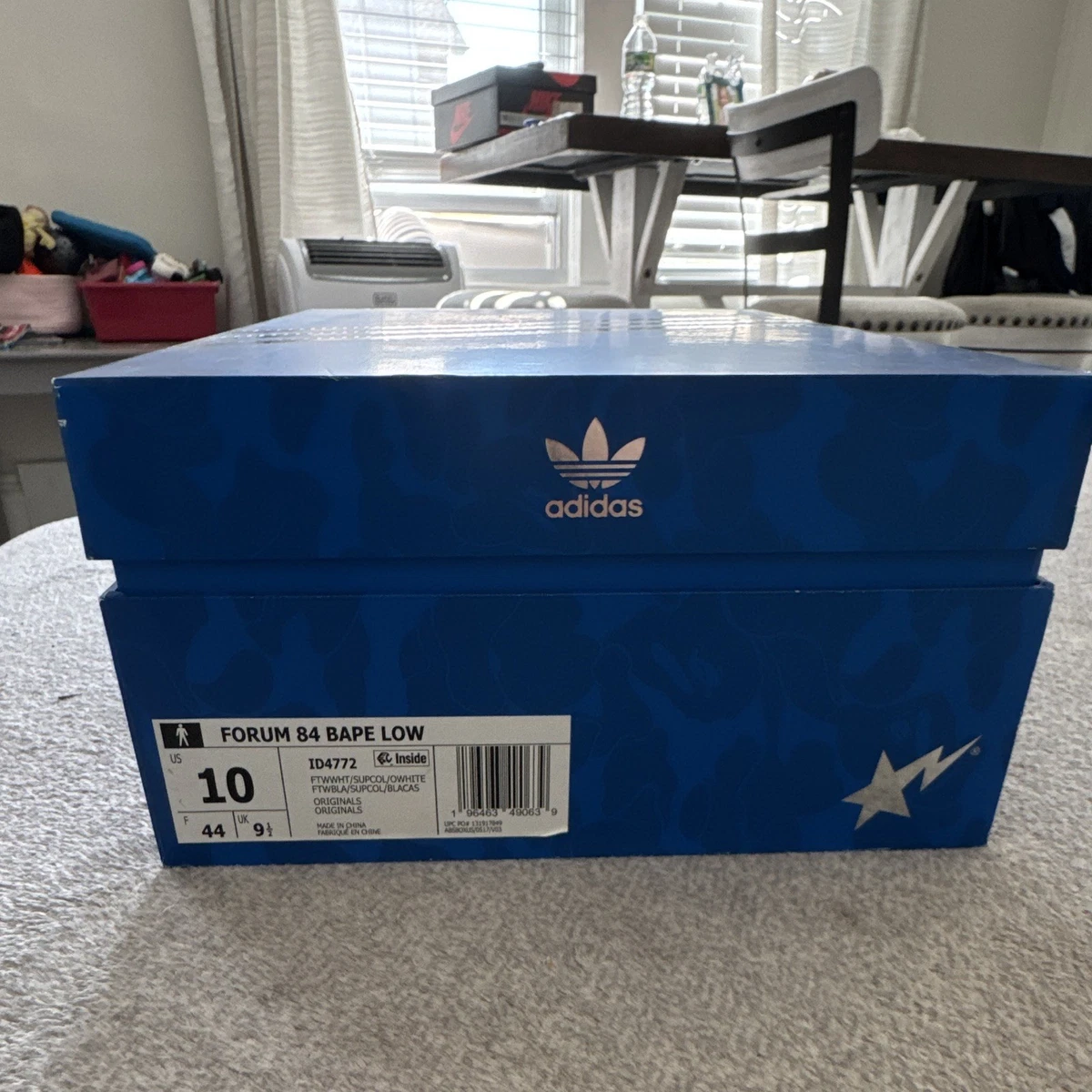 adidas BAPE x Forum 84 Low 30th Anniversary - Blue for Sale