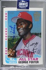 2020 Archives Signature Series All-Star 37/41 George Foster Buyback Auto 1u6