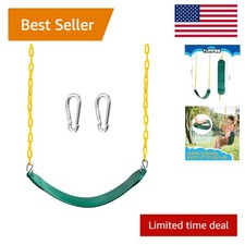 Convertible Heavy Duty Swing Seat - 300 lbs Capacity for Kids  Playgrounds