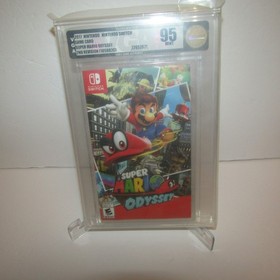 Super Mario Odyssey Brand New  Sealed Graded VGA 95 Nintendo Switch 2nd Revision