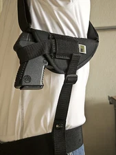 Astra Constable | Nylon Horizontal Shoulder Holster with Double Mag Pouch