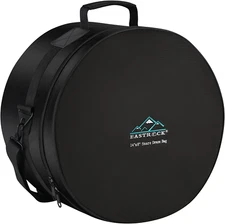 EASTROCK 14" X8" Snare Drum Bag, Snare Drum Cases 15 Mm Thick Padding for Your D