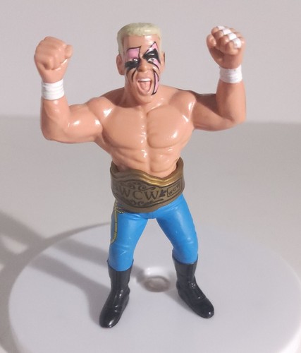 1990 WCW Galoob Sting Action Figure w/ Championshi...