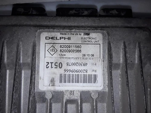 8200909666 Boîtier Moteur Uce pour RENAULT KANGOO II (F/KW0) Authentique 1204428 - Bild 3 von 4
