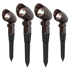 Equinox LED Spotlight 4 Pack Low Voltage Floodlight Outdoor Lighting