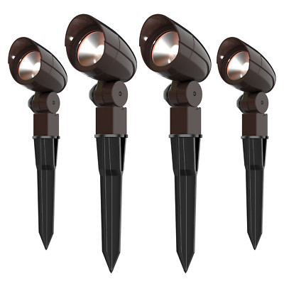 Equinox LED Spotlight 4 Pack Low Voltage Floodlight Outdoor Lighting
