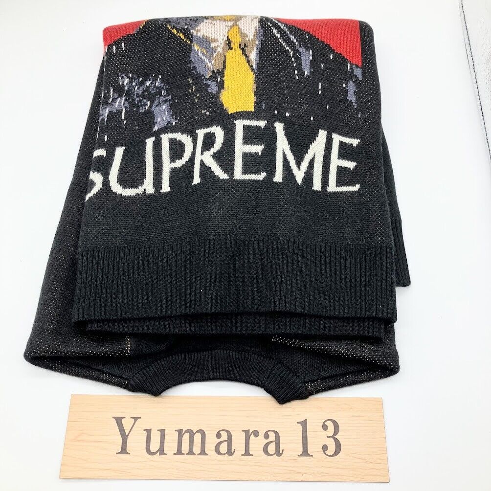 Supreme American Psycho Knit Sweater FW23 3colors Black Green ...