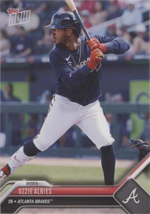 2023 Topps Now Road to Opening Day - Ozzie Albies #OD-158 - 1 of 1