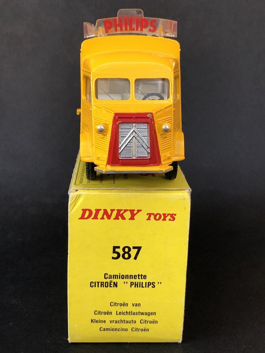 RARE sublime DINKY TOYS FRANCE 587 CAMIONNETTE CITROËN PHILIPS +