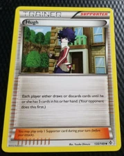 2012 Black & White Boundaries Crossed HUGH Supporter Trainer Pokémon Card #130