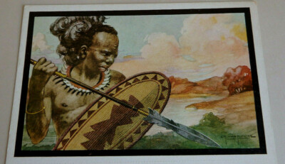Postkarte / Speisekarte S.S.. Anvers Afrika Linie 1930 (74080) 