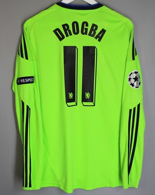 チェルシー 2010/2011 ドログバ　サイズ M MEN'S FC CHELSEA 2010/2011 DIDIER DROGBA #11 FOOTBALL SOCCER