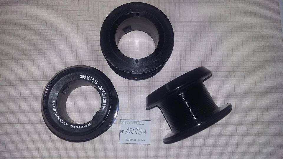 3 SPOOL REEL PART 181737 BOBINE MOULINET MITCHELL ORCA 700 7000SC PRO MC70 - Photo 1/1
