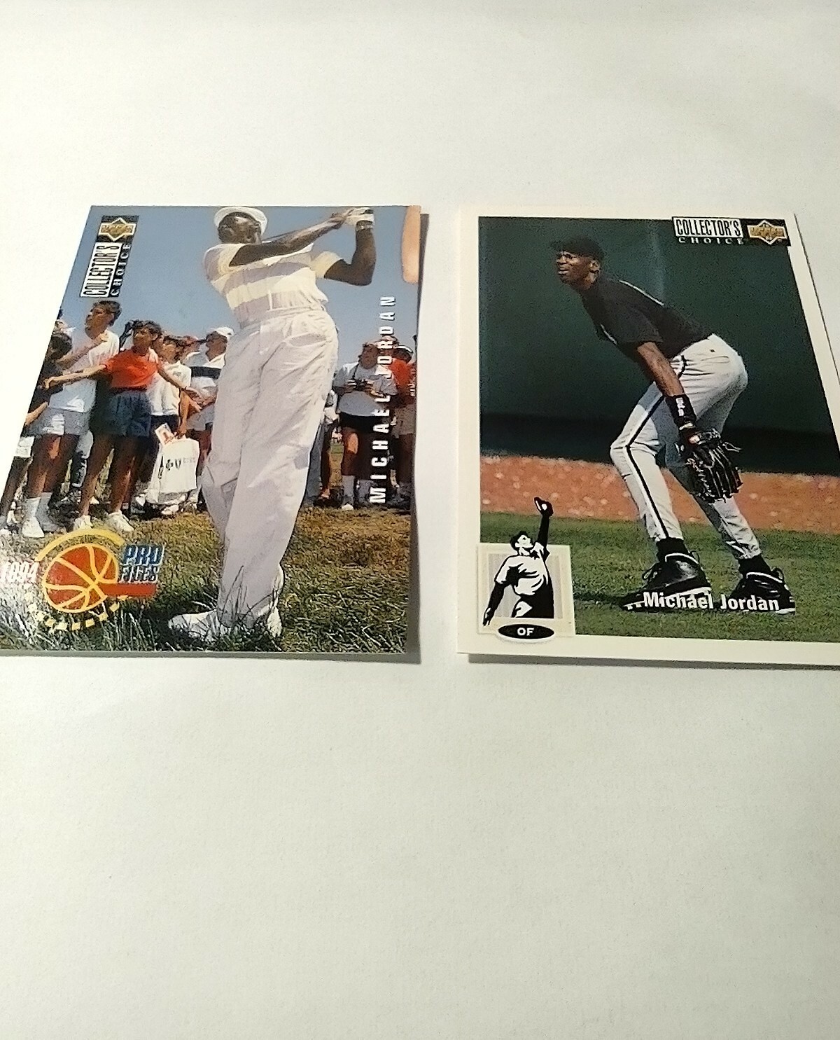 RARE Michael Jordan COLLECTORS EDITION **BASEBALL/GOLF ** 3 CARD COMBO*** |  eBay