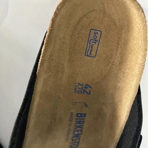 New Birkenstock Arizona Black Birko-Flor Unisex Sandals Narrow/Wide 37-45 - Picture 3 of 11