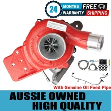 High Flow Turbo No Actuator+Oil Feed Pipe For Ford Transit/Transit Custom 2.2L