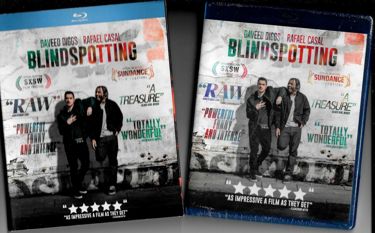 BLINDSPOTTING Acclaimed Daveed Diggs, BRAND NEW BLU RAY With Rare  Slipcover!