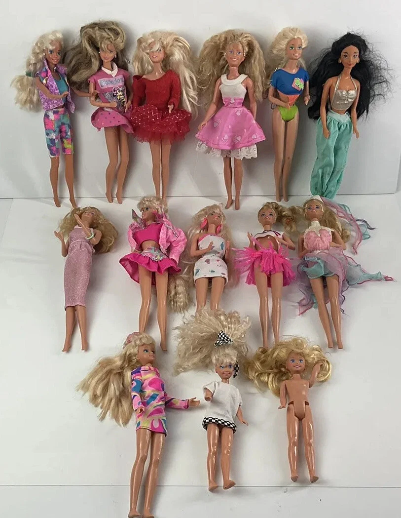 via Samenwerken met Roman Lot Of 11 70's 60's Barbie Dolls With Vintage &amp; Original Clothes &amp;  Barbie Girls | eBay