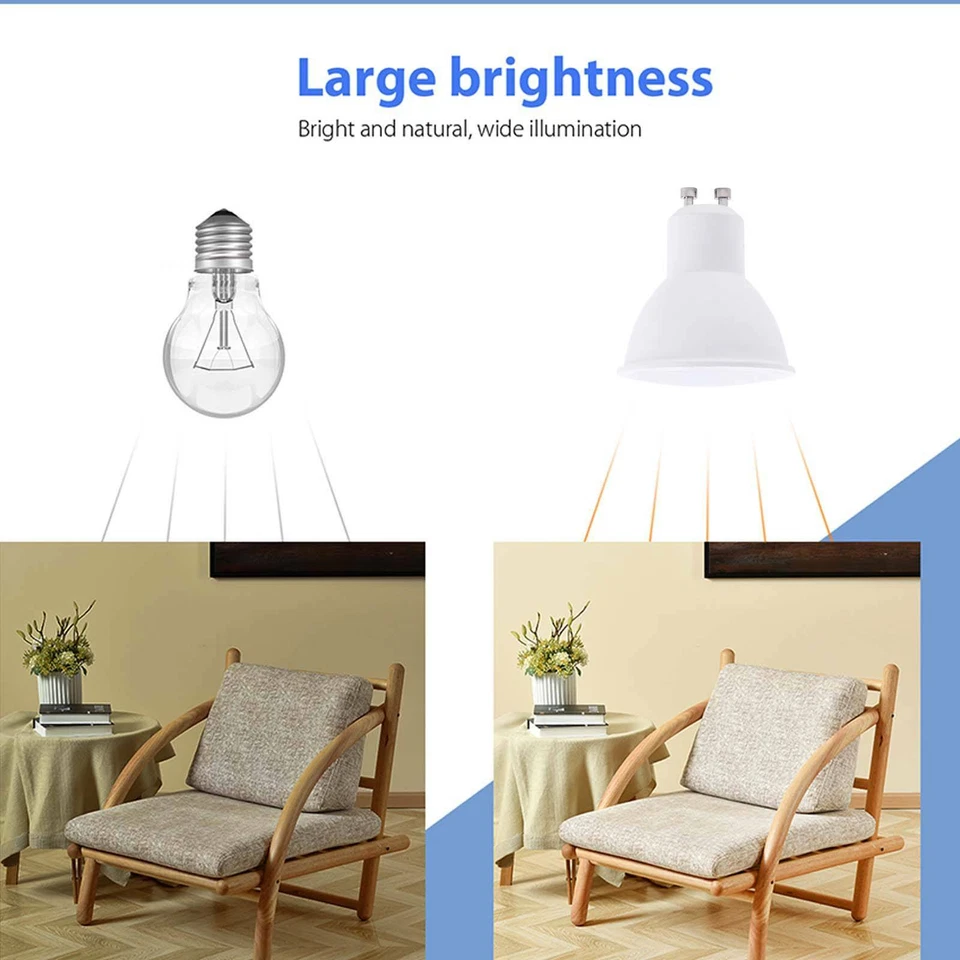 1-30x GU10 LED Strahler 5W 7W 3W Spot Birnen Licht Leuchte Lampe Leuchtmittel - Bild 3 von 4
