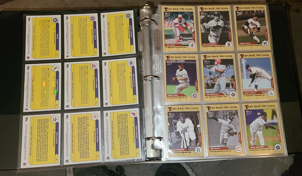 2020 TOPPS NOW TURN BACK THE CLOCK Complete Set Of 217 Cards. FREE SHIPPING! - Image 2 of 4
