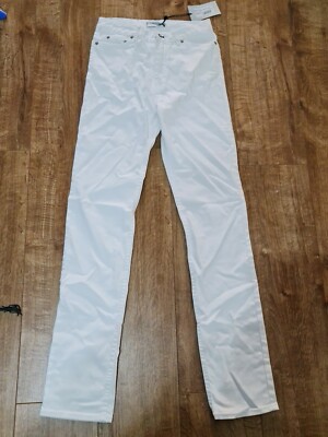 Trussardi Collection Ladies Jeans White Size 27W New 